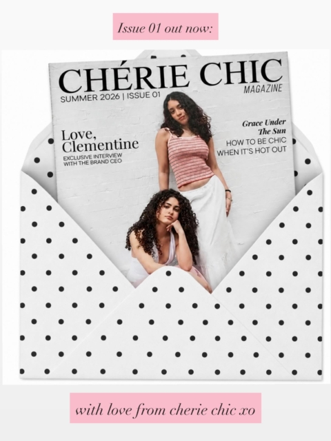 Issue 01 out now!!!!! Go get your copy at https://cheriechicmagazine.com 🩷🫶🏼 #cheriechic #cheriechicmagazine #fashion